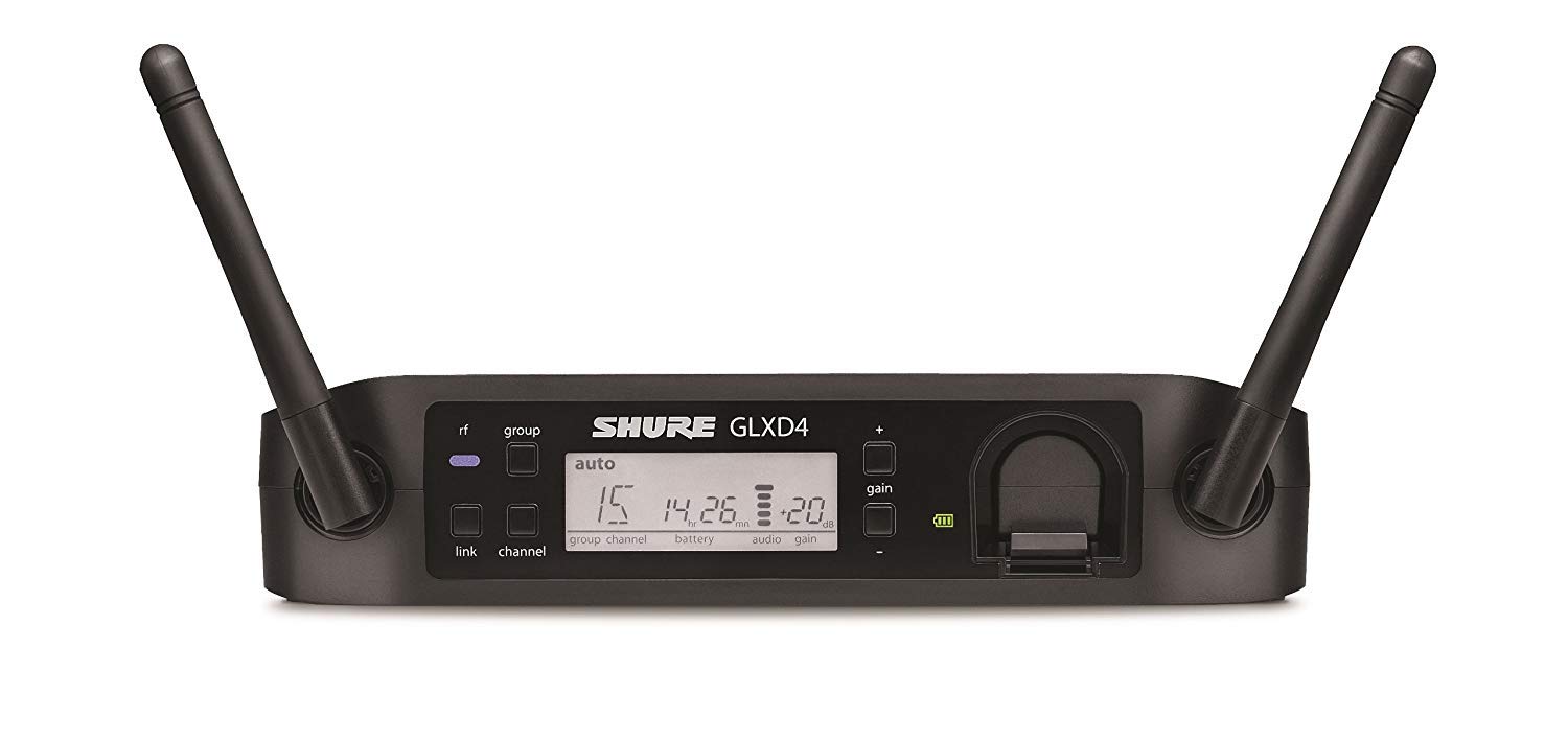 Shure Sistema de microfone GLXD24/B58 com receptor GLXD4 e